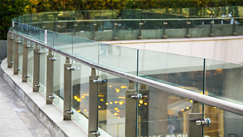 Glass balustrades