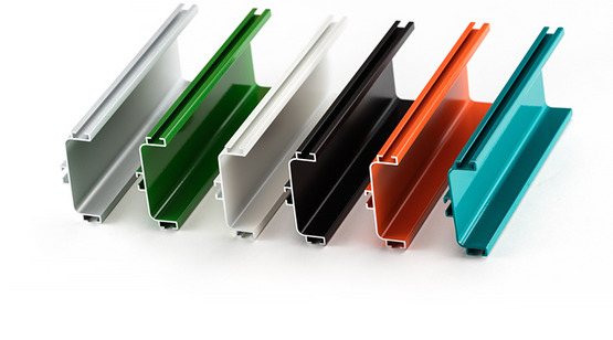 aluminium colours
